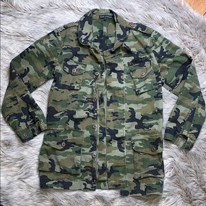 Young & Reckless Camo Oversized Jacket